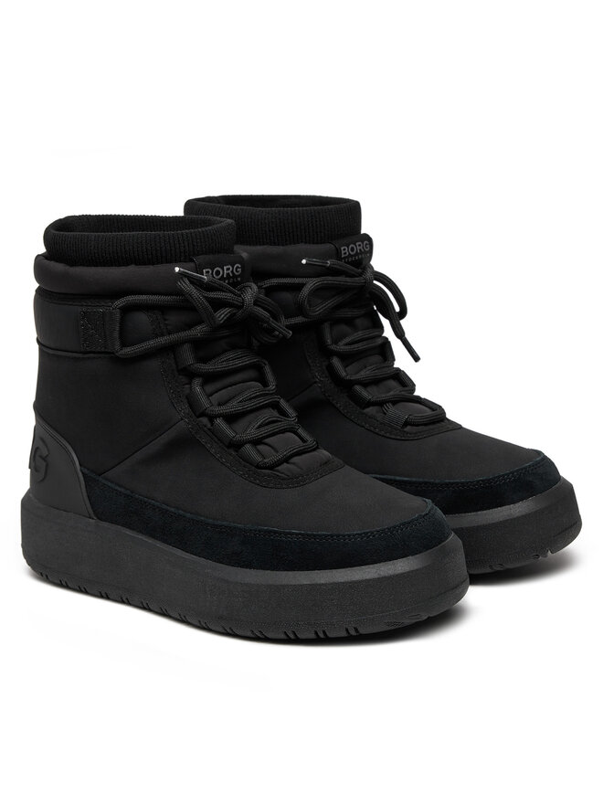 Björn Borg Schneeschuhe Björn Borg T2410 Tennis Mid W BJ223061AW Schwarz