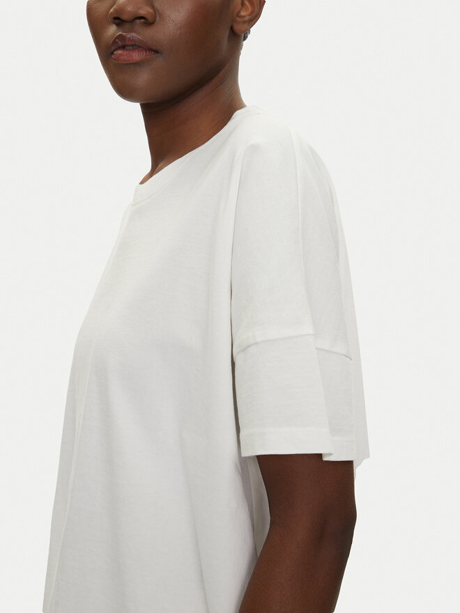 Bomboogie Bomboogie T-Shirt TW7441TJOR5 Weiß Relaxed Fit