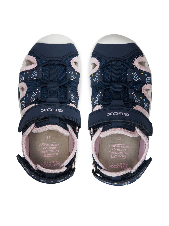 Geox baby-meisjes B Sandaal Multy Girlsandaal