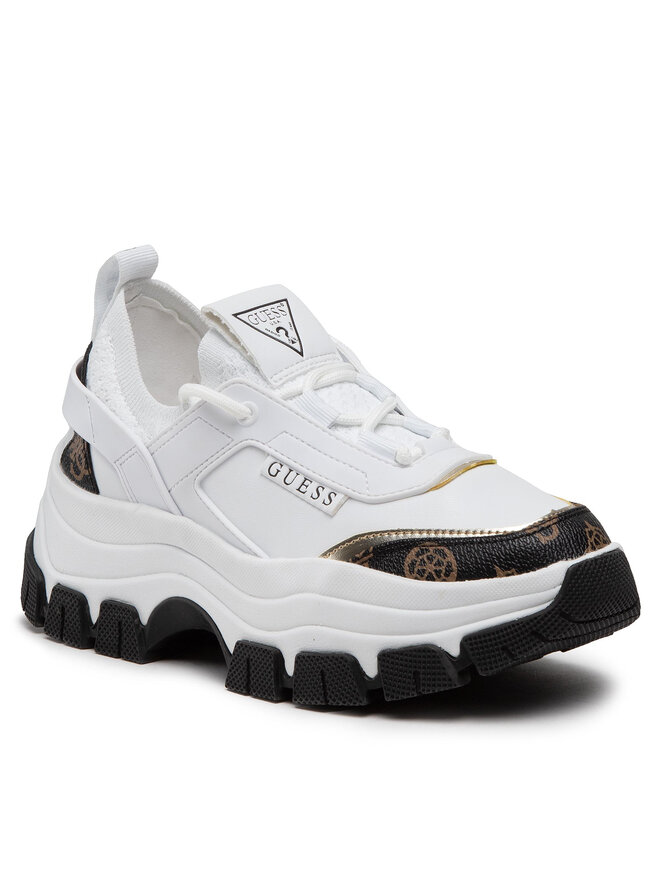 Guess Sneakersy Guess Braydin FL8BYD SMF12 Biały