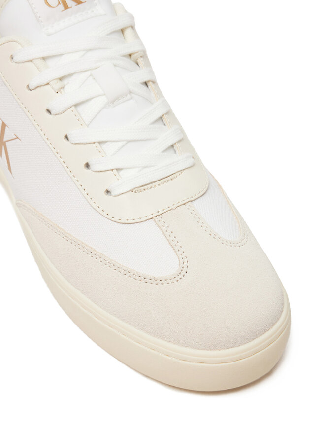 Calvin Klein Jeans Sneakers Calvin Klein Jeans Classic Cupsole Low Mix Mg YM0YM01169 Écru