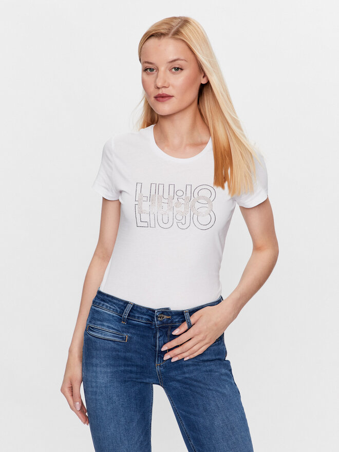 Liu Jo Liu Jo T-Shirt WF3085 J6308 Weiß Regular Fit