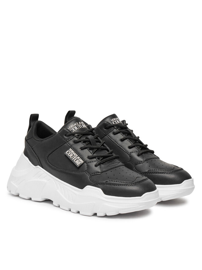 Versace Jeans Couture Sneakersy Versace Jeans Couture Speedtrack 77VA3SC2 Czarny