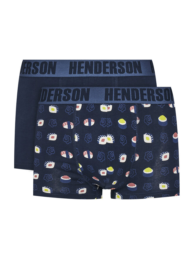 Henderson Henderson 2er-Set Boxershorts Sushi 42592 Dunkelblau