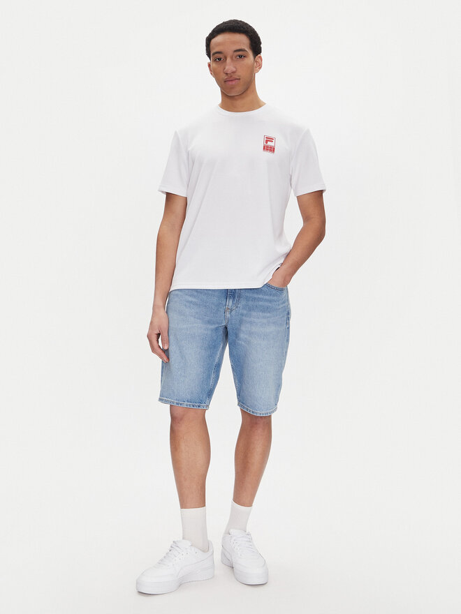 Fila Fila Camiseta Lennik FAM0883 Blanco Regular Fit