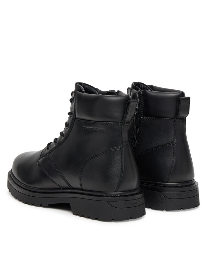 Tommy Jeans Kozaki Tommy Jeans EM0EM01706 Czarny