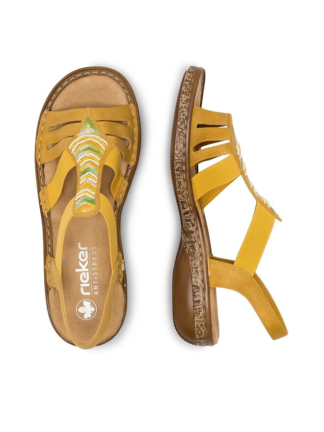 Rieker Sandalen Rieker 62808-68 Gelb