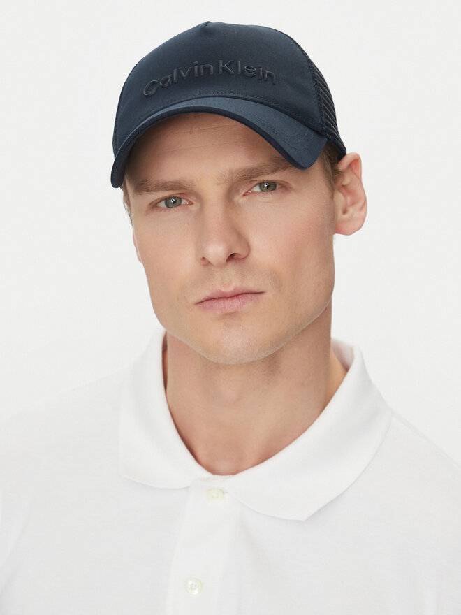 Calvin Klein Czapka z daszkiem Calvin Klein K50K513015 Granatowy