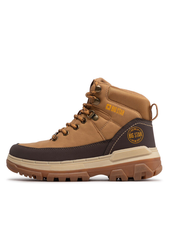Big Star Shoes Botines planos Big Star Shoes KK274221 Marrón