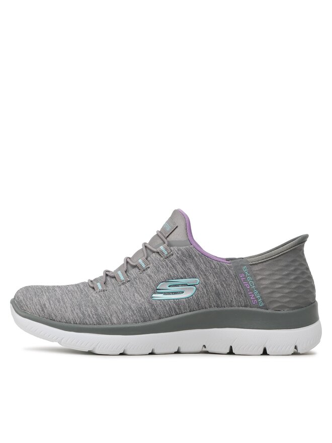Skechers Snīkeri Skechers Dazzling Haze 149937/GYMT Pelēks