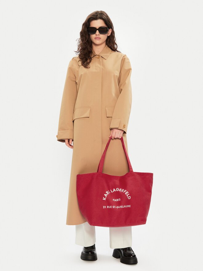 KARL LAGERFELD Torebka KARL LAGERFELD A1W50006 Czerwony