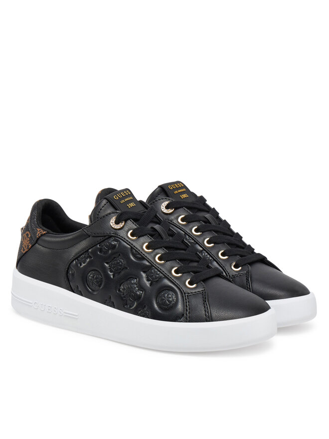 Guess Sneakersy Guess FLJRONF AL12 Czarny