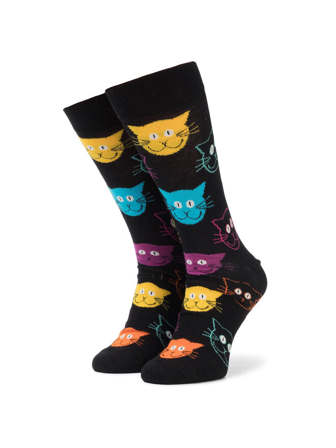 Happy Socks Дълги чорапи unisex Happy Socks MJA01-9001 Черен