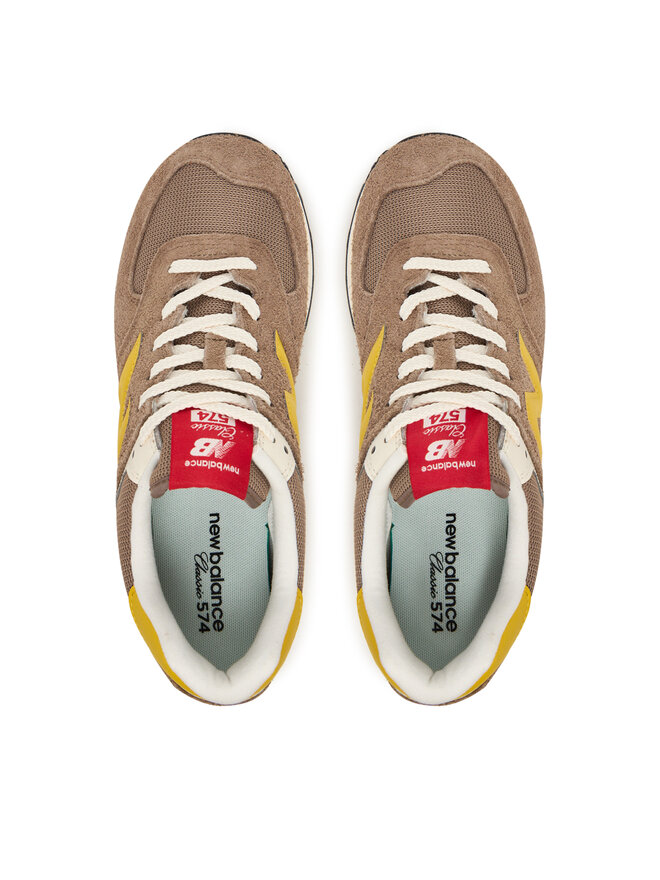 New Balance Сникърси New Balance U574BYW Кафяв