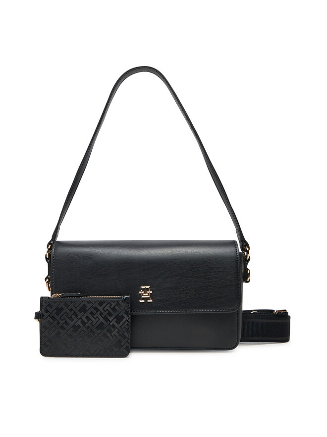 Tommy Hilfiger Сумка Tommy Hilfiger Th Distinct Conv Crossover AW0AW17219 Чорний