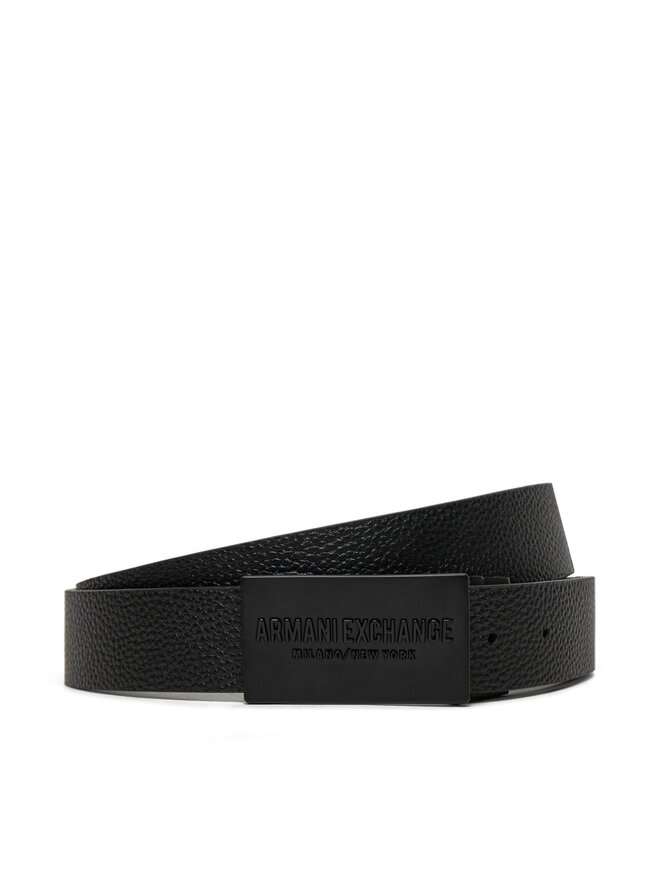 Armani Exchange Cintura da uomo Armani Exchange XM000289 Nero
