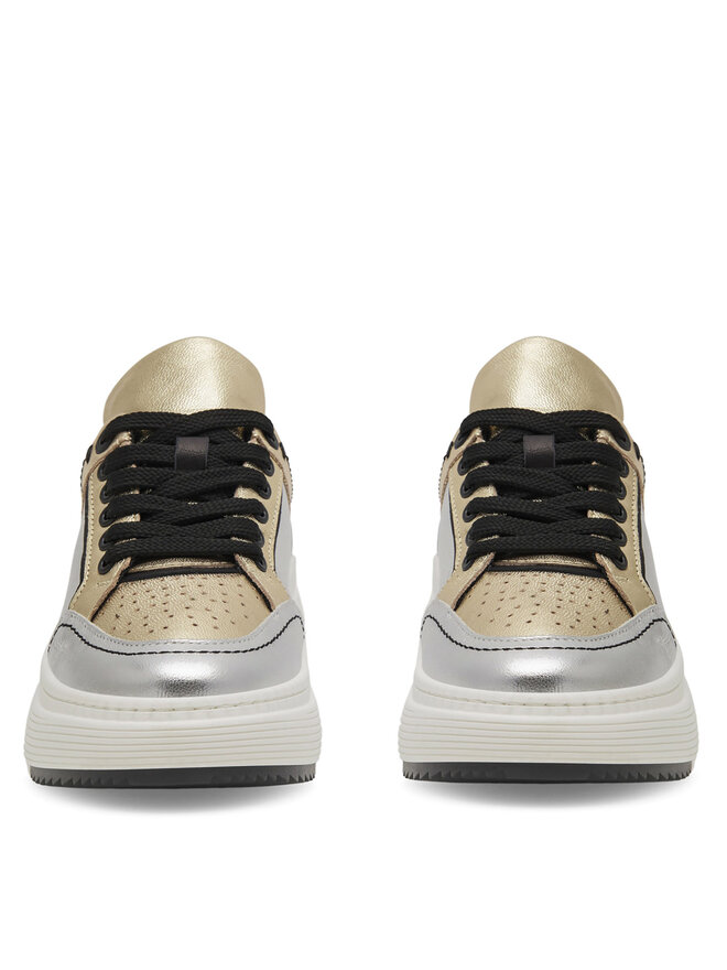 Eva Minge Sneakers Eva Minge VANESSA-0481 Argintiu