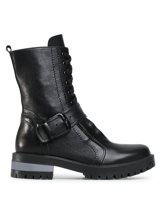 Eva Minge Schnürstiefeletten Eva Minge EM-33-08-000899 Schwarz
