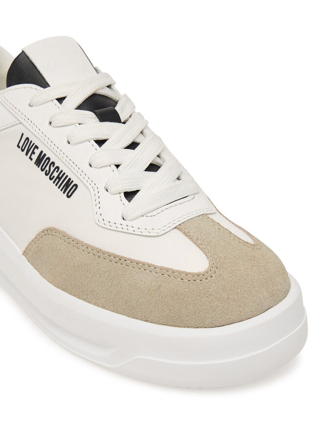 LOVE MOSCHINO Снікерcи LOVE MOSCHINO JA15215G1PINH10A Білий