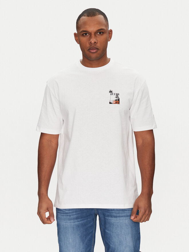 Guess Guess Футболка F5GI10 I3Z14 Білий Oversize