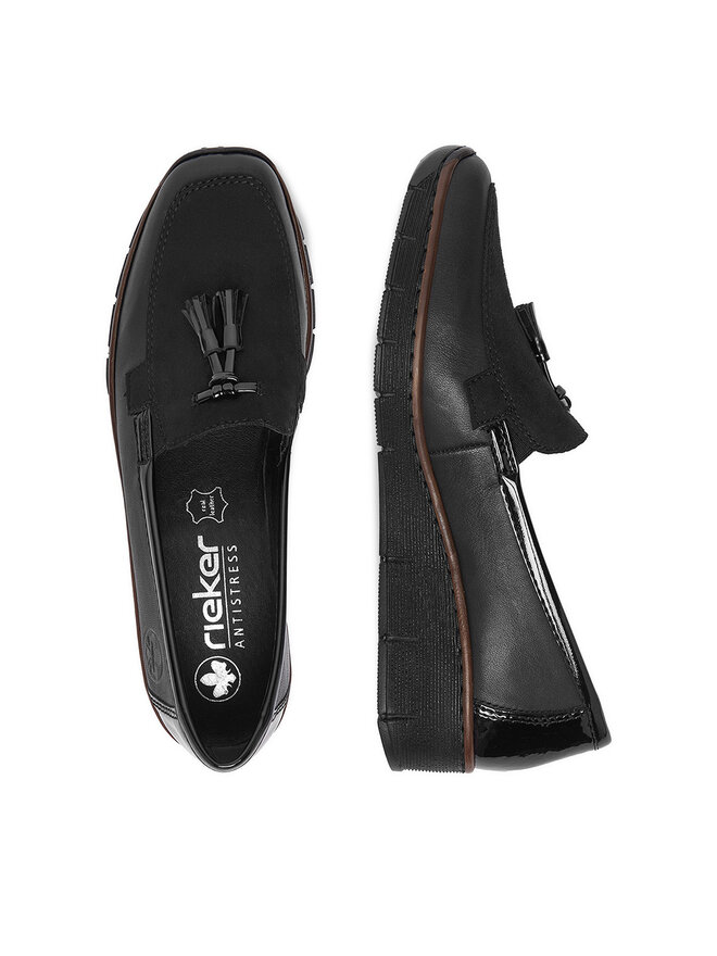 Rieker Halbschuhe Rieker CEO-53771-00 Schwarz