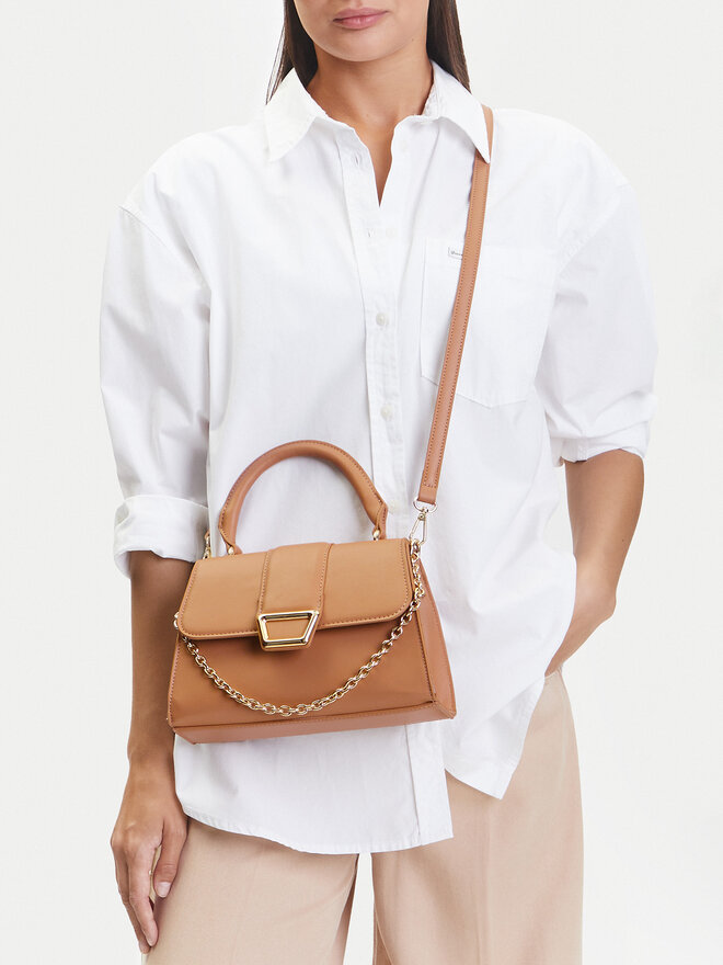 DeeZee Handtasche DeeZee C-DZE-S-017-08 Braun