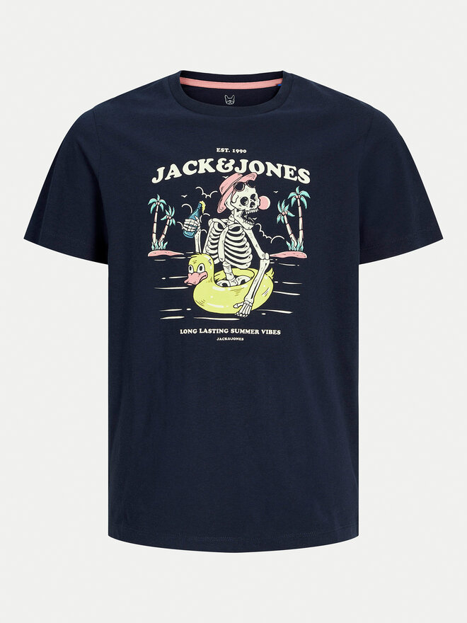 Jack&Jones Junior Jack&Jones Junior Póló Elijah 12269825 Sötétkék Regular Fit