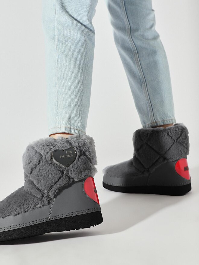 LOVE MOSCHINO Schneeschuhe LOVE MOSCHINO JA24232G0HJW0020 Grau