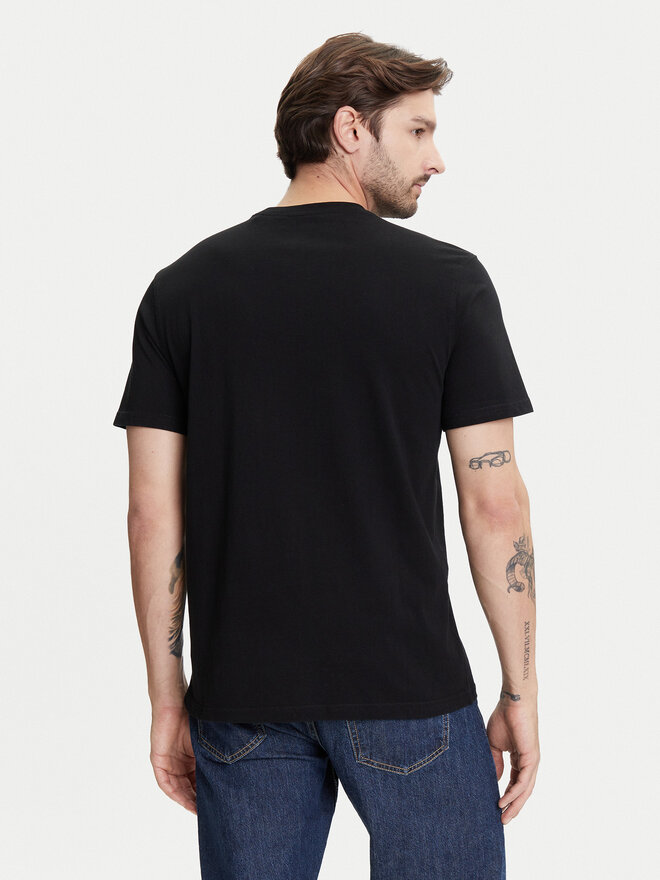 Guess Guess Marškinėliai M5YI17 I3Z14 Juoda Regular Fit