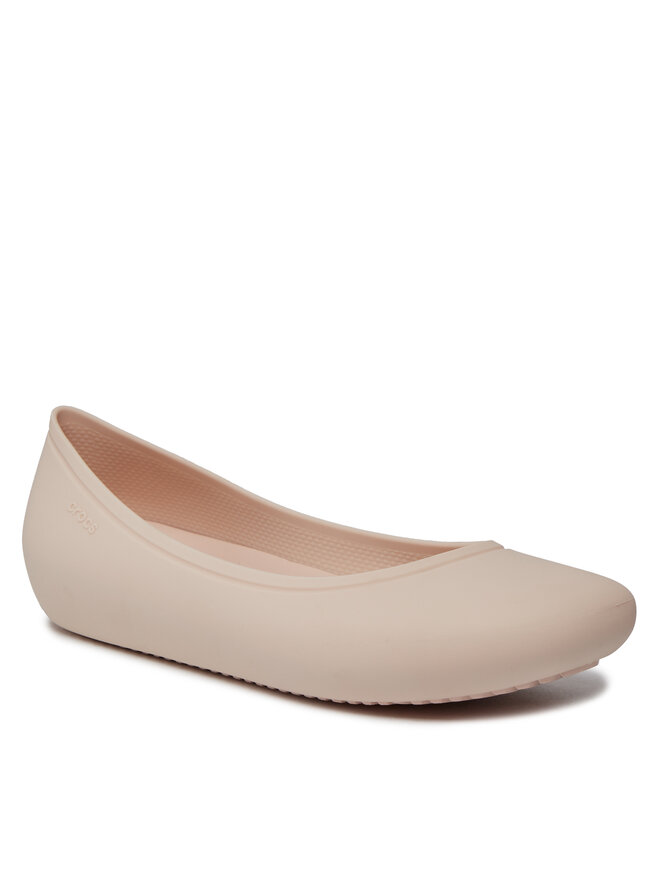 Crocs Μπαλαρίνες Crocs Brooklyn Flat 209384 Λευκό