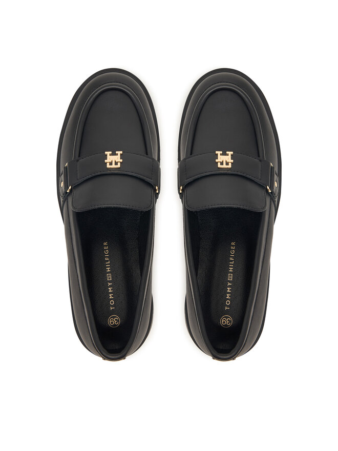Tommy Hilfiger Slipper Tommy Hilfiger T3A4-35141-1355999 S Schwarz