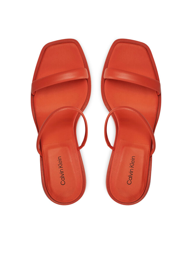 Calvin Klein Papucs Calvin Klein Padded Curved Stil Slide 70 HW0HW01992 Piros