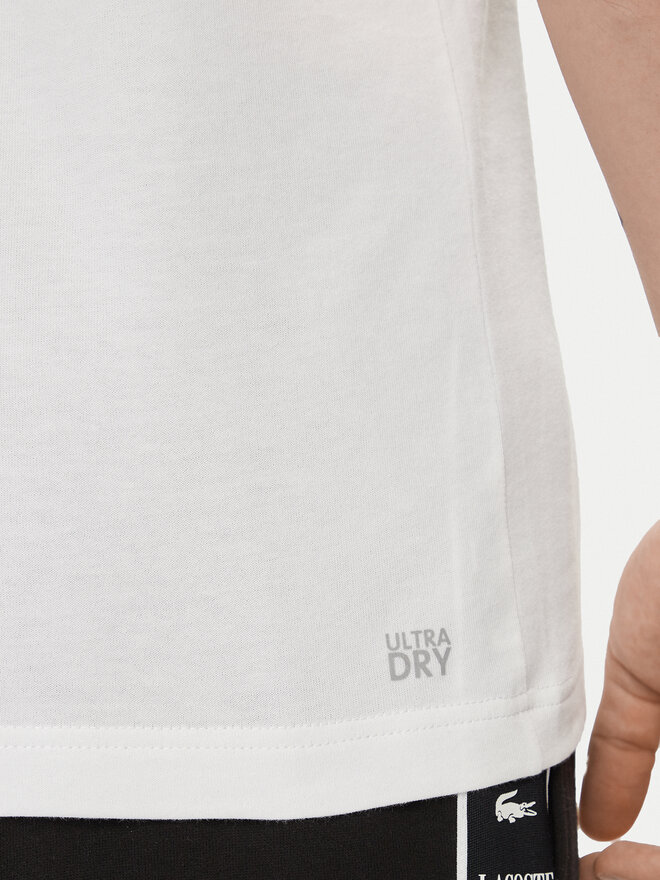 Lacoste Lacoste Marškinėliai TH2042 Balta Regular Fit