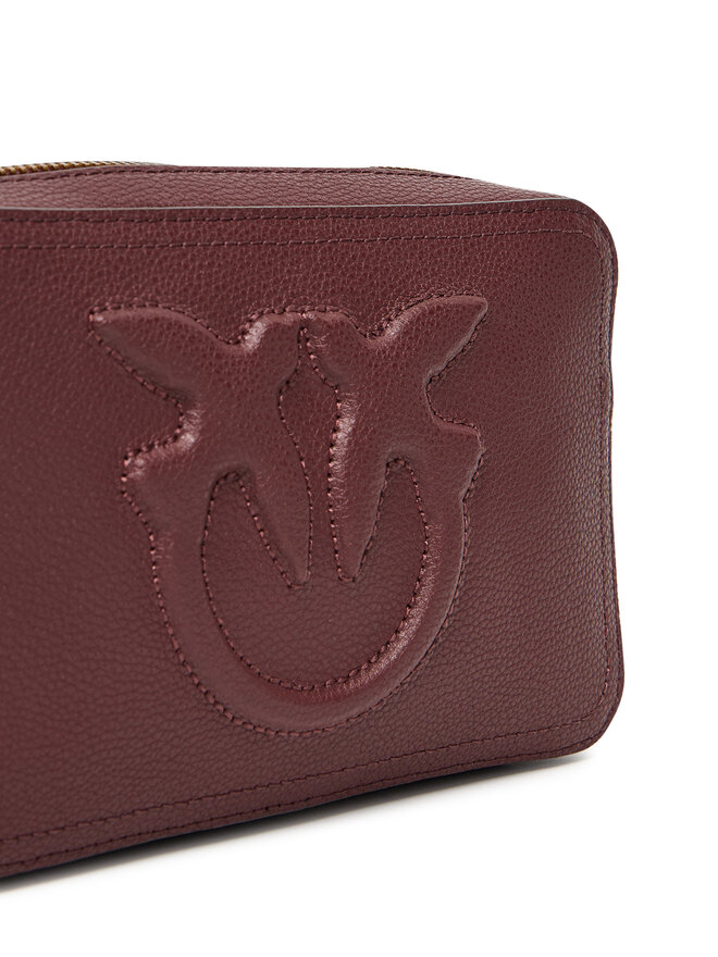 PINKO Handtasche PINKO Carrie Camera Bag Classic PE 25 PLTT 104336 A29Q Dunkelrot