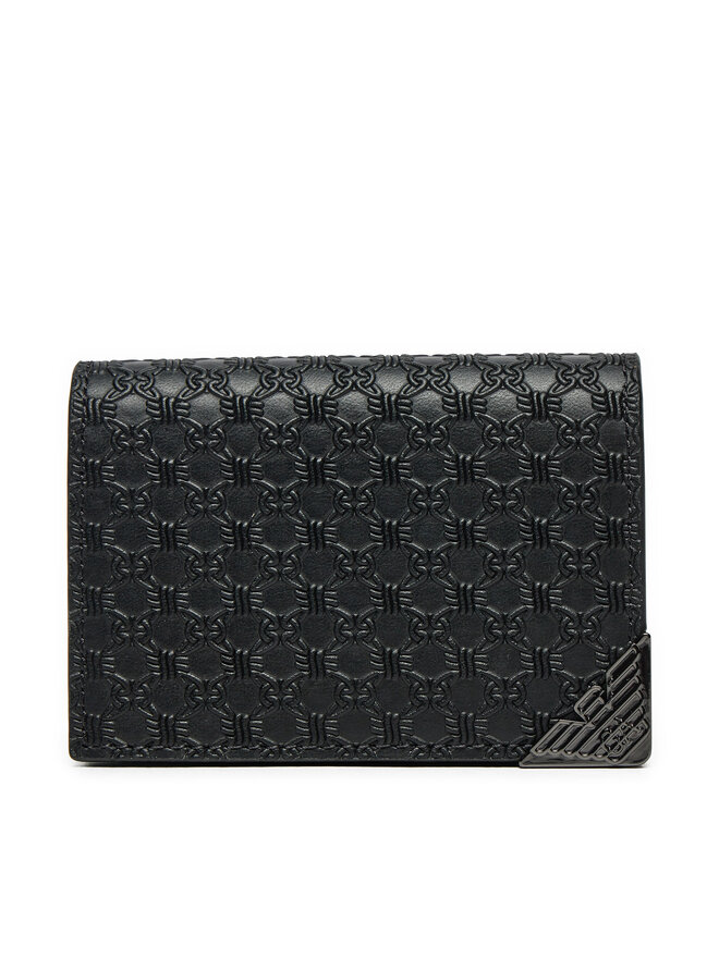 Pequena cartera de hombre Emporio Armani Y4R576 YQ82X 80001 Negro zapatos.es