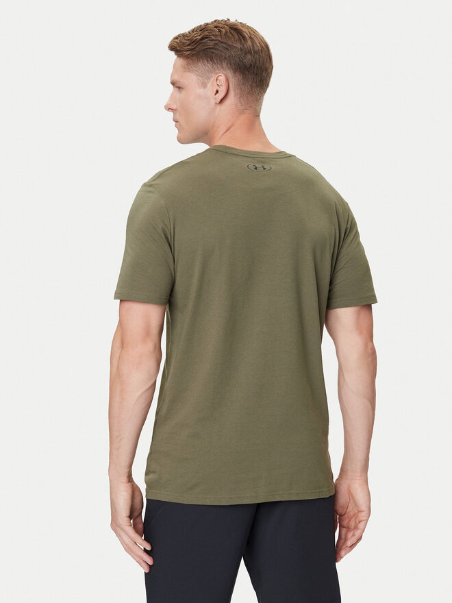 Under Armour Under Armour Marškinėliai UA SPORTSTYLE LC SS 1326799 Chaki Regular Fit