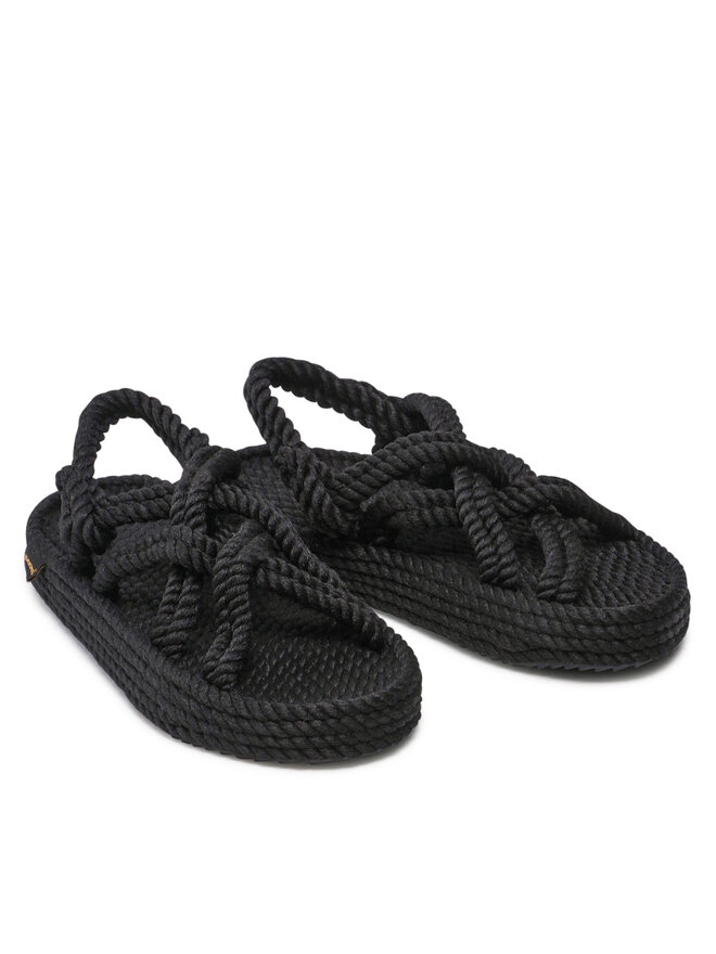 Bohonomad Alpargatas Bohonomad Bodrum Platform BOD.0020.PRS Negro