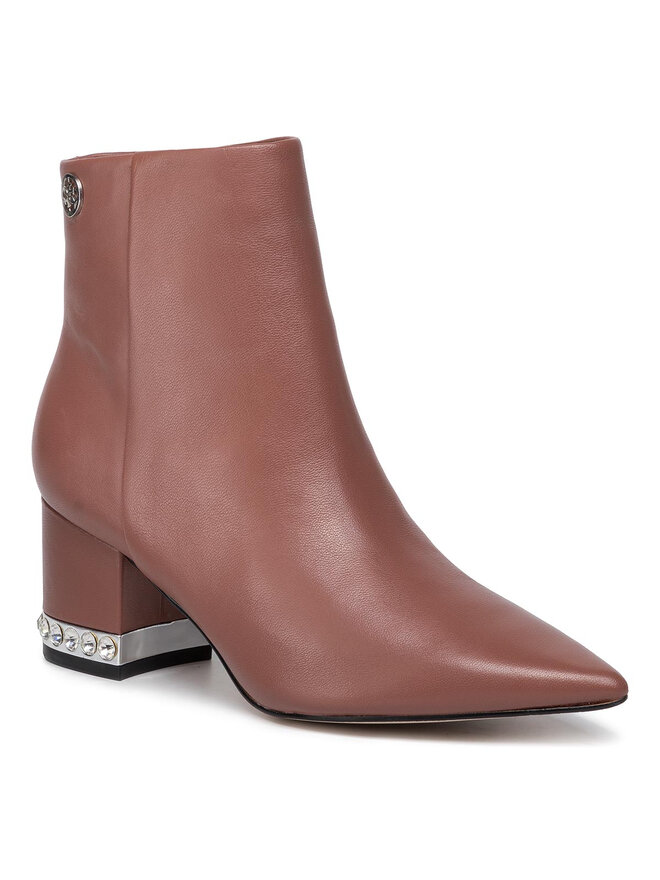 Guess Botine Guess Zadie FL8ZAD LEA10 Roz