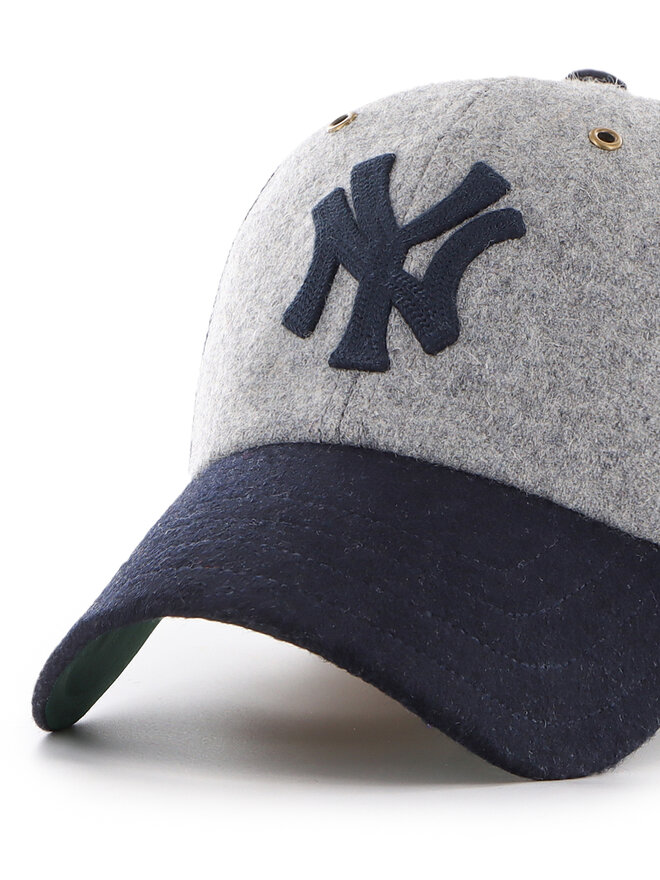 47 Brand Шапка с козирка 47 Brand MLB New York Yankees B-BRKCU17WIS Сив