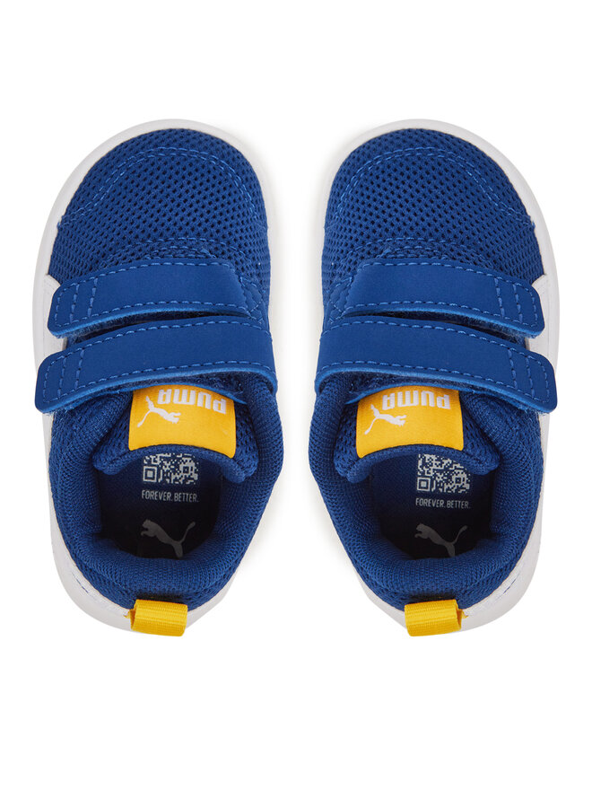 Puma Снікерcи Puma Courtflex V3 Mesh Inf 398086 05 Голубий