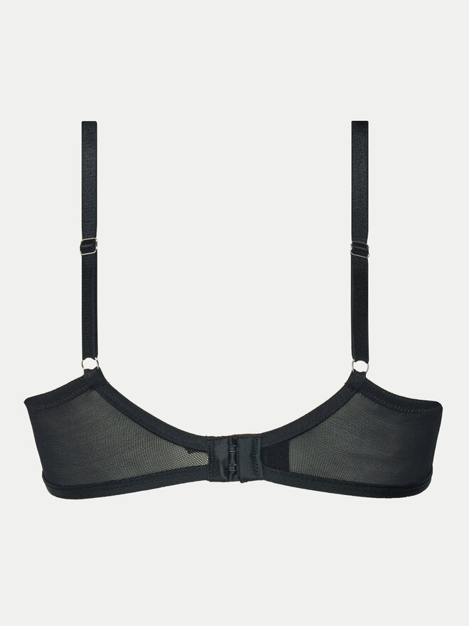 Hunkemöller Hunkemöller Σουτιέν με μπανέλα Sophia 300458 Μαύρο