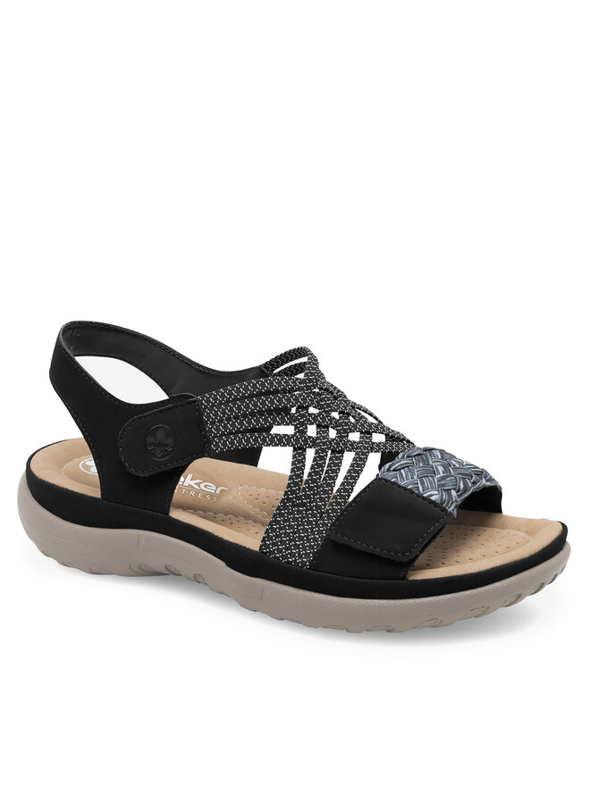 Rieker Sandalen Rieker 64889-00 Schwarz