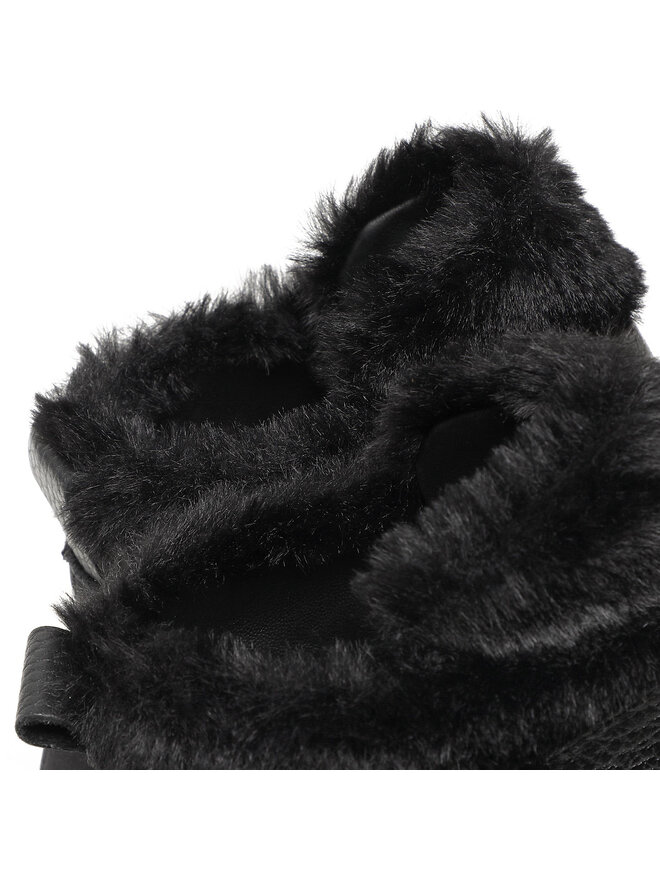 PINKO Turistická obuv Pinko Ortica Tronchetto AI 22-23 BLKS1 1H2131 A07H Černá