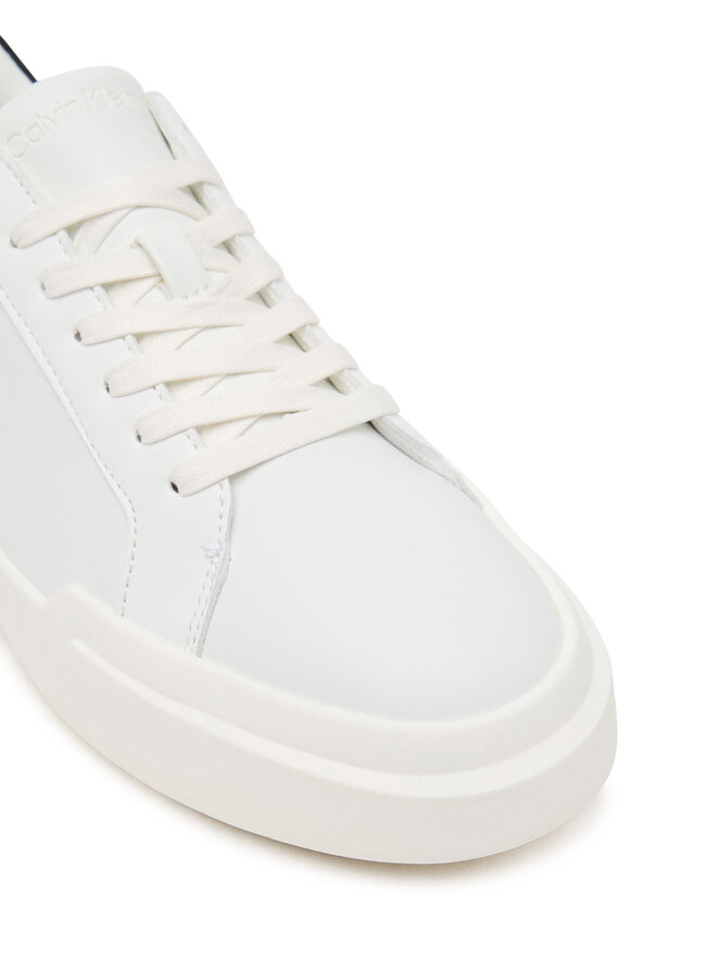Calvin Klein Сникърси Calvin Klein Chunky Cupsole Laceup Lth Wn YW0YW01947 Бял
