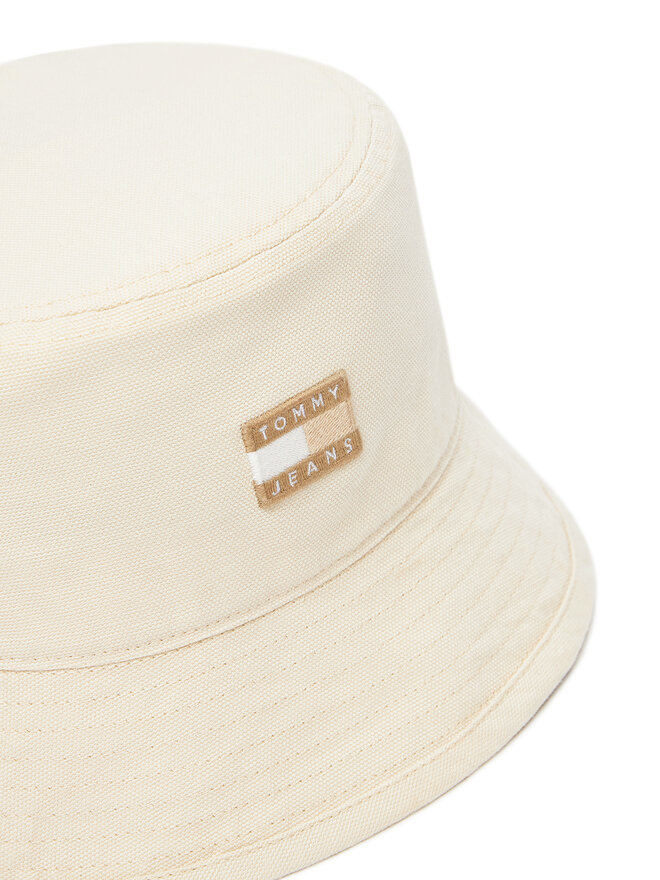 Tommy Hilfiger Klobouk Tommy Hilfiger Heritage Bucket AW0AW17581 Béžová
