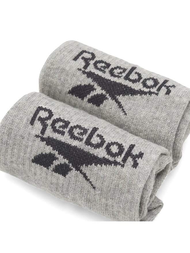 Reebok Чорапи дълги мъжки Reebok Act Fo Mid Crew Shock GI0076 Сив