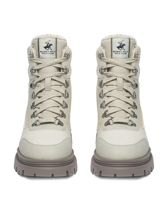Beverly Hills Polo Club Schnürstiefeletten Beverly Hills Polo Club CEO-HY62070-7 Beige