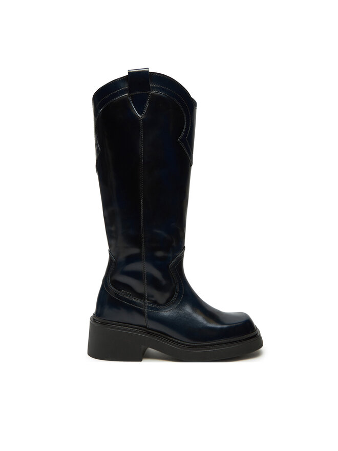 Kozaki Bronx Daff-Ey 14298-OS Czarny | eobuwie.com.pl