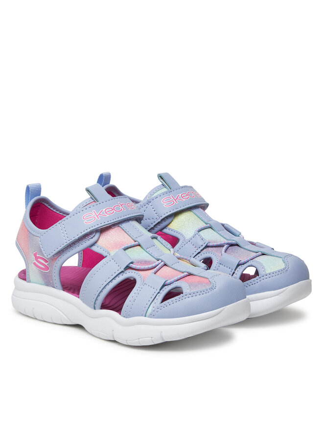Skechers Sandály Skechers Flex Splash-Daylight Shimmer 303276L/LVHP Fialová
