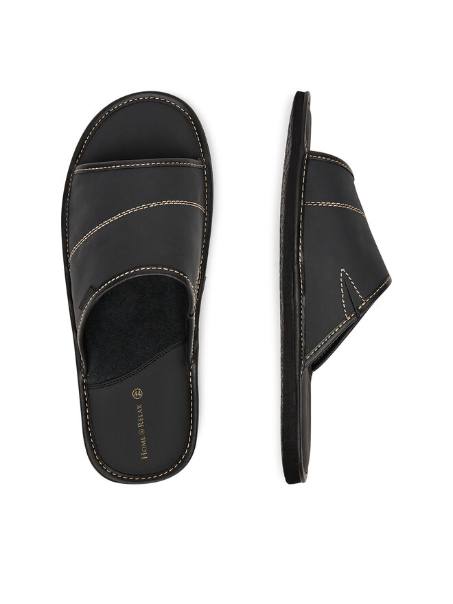 Home & Relax Hausschuhe Home & Relax SLIP-01 MI25 Schwarz